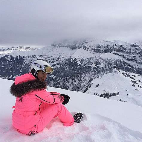 Юлия Ковальчук обожает горы. Фото: Instagram.com.