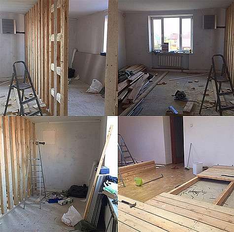 Две недели назад Ирина Агибалова сообщила своим подписчикам, что начинает ремонт спальни. Фото: Instagram.com/agibalova_irina.