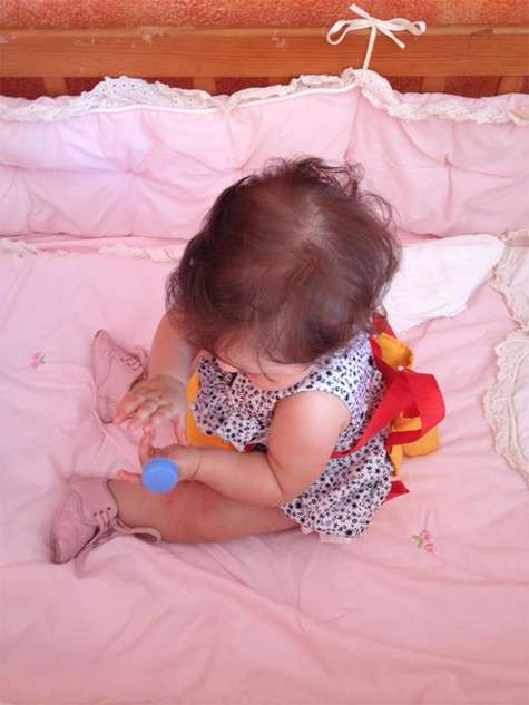 Дочь Виктории Бони. Фото: Twitter.com.