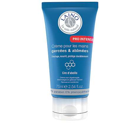 «Про-интенс» крем для рук с пчелиным воском и маслом карите от LAINO. Фото: материалы пресс-служб.