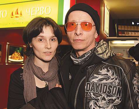 Иван Охлобыстин с женой. Фото: Геннадий Авраменко.