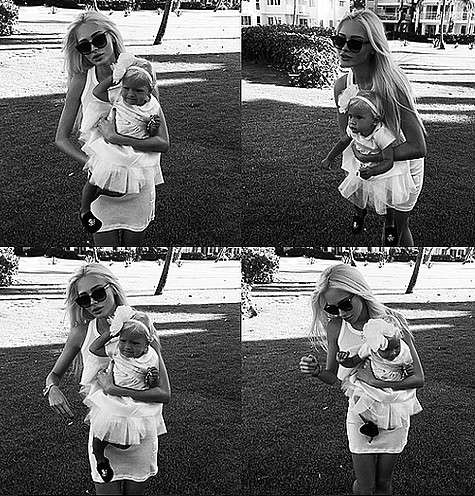 Алена Шишкова родила дочку в Доминиканской Республике, куда семейство и отправилось отмечать день рождения. Фото: Instagram.com/missalena92.