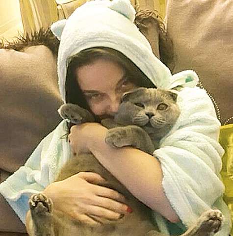 Наташа Королева и кот Босс. Фото: Instagram.com.