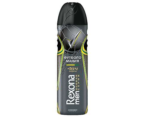 Новая серия мужских антиперспирантов REXONA MEN «ФУТБОЛОМАНИЯ». Фото: материалы пресс-служб.