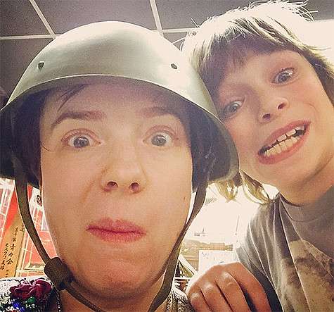 Тутта Ларсен с сыном Лукой. Фото: Instagram.com/larsentut. Тутта Ларсен с сыном Лукой. Фото: Instagram.com/larsentut.