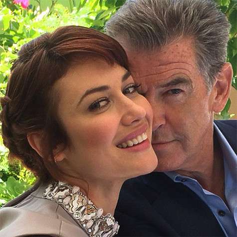 Ирландец Пирс Броснан и русская актриса Ольга Куриленко легко нашли общий язык. Фото: Instagram.com/piercebrosnanofficial. Ирландец Пирс Броснан и русская актриса Ольга Куриленко легко нашли общий язык. Фото: Instagram.com/piercebrosnanofficial.