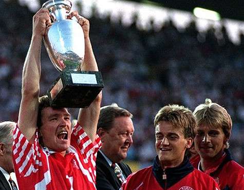 Сборная Дании по футболу.