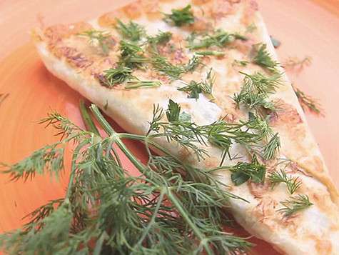 Лаваш дачный с грибами и сыром. Фото: материалы пресс-служб.