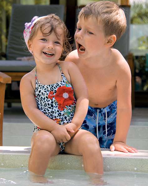 Старшие дети форварда – Артем и Яна. 14 августа 2010 года в семье Аршавина произошло пополнение: его жена родила сына. Фото: личный архив Андрея Аршавина.