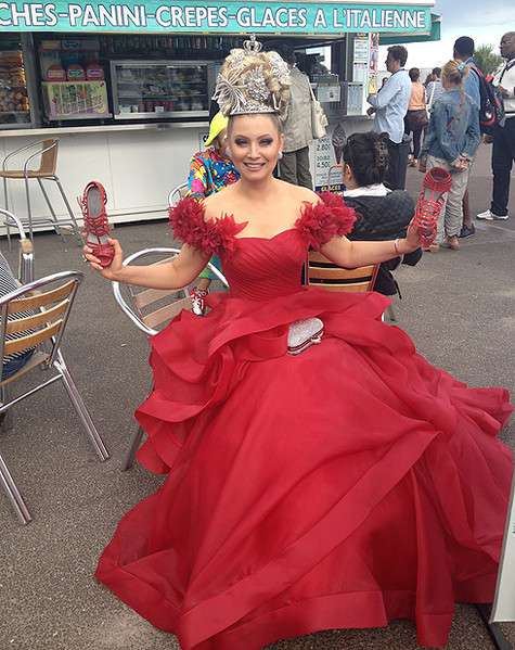 Лена Ленина в Каннах. Фото: материалы пресс-служб.