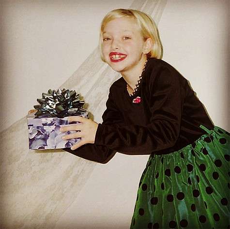 Аманда Сайфред в детстве. Фото: Instagram.com/mingey.