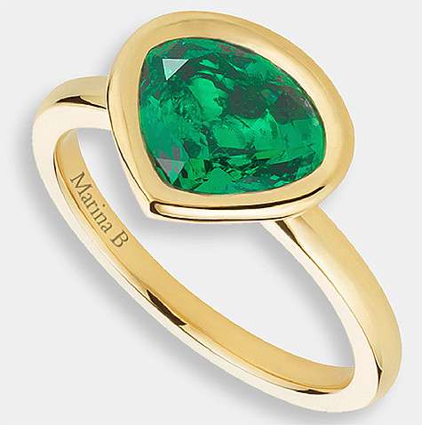 Так выглядит «кольцо материнства» от Милы Кунис. Фото: marinab.com/mila.