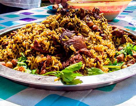 Фесенджан (персидское блюдо). Фото: материалы пресс-служб.