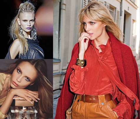 На фото: Наташа Поли, Валентина Заляева и Аня Рубик<BR> Фото: wikipedia.org, vogueon.ru.