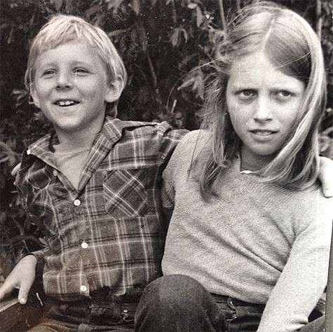 Светлана Бондарчук в детстве. Фото: Instagram.com.