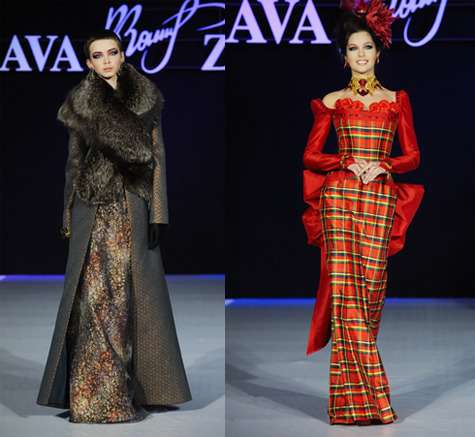 Показ Славы Зайцева. Фото: материалы пресс-служб.