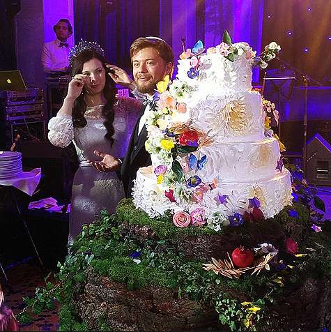 Свадебный торт назывался «Сон в летнюю ночь». Фото: Facebook.com/elena.chekalova.