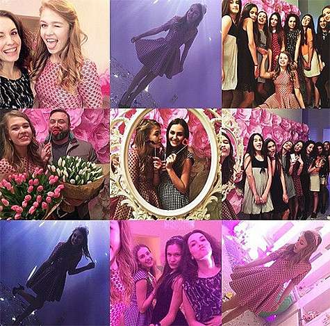 Вечеринка по поводу дня рождения Сони Киперман получилась в розовых тонах. Фото: Instagram.com/sonyakiperman.