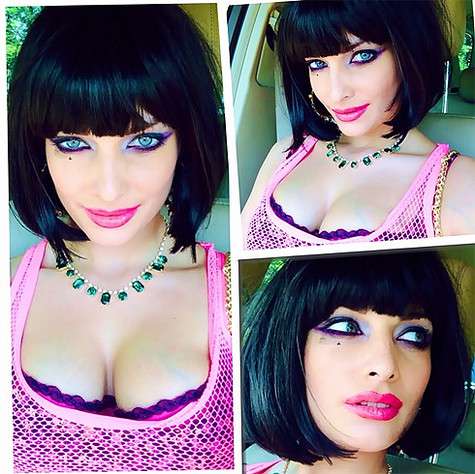 Татьяна Котова сделала себе вызывающий макияж. Фото: Instagram.com/kottova.