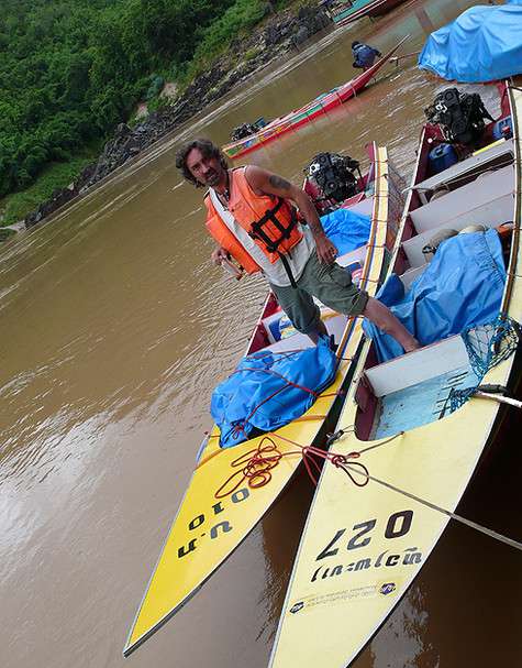 Весь наш багаж упаковали в непромокаемые мешки.
