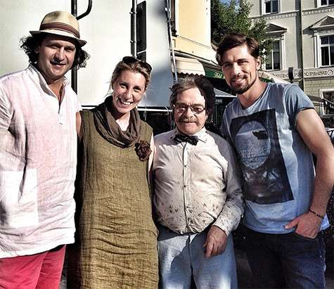 Дима Билан на съемочной площадке. Фото: Instagram.com/bilanofficial.