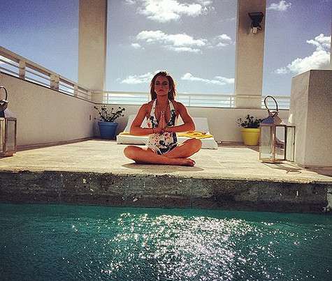 Линдсей Лохан увлеклась йогой недавно. Фото: Instagram.com.