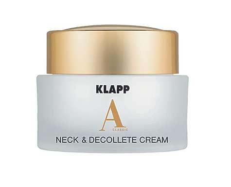 Крем для шеи и зоны декольте A CLASSIC NECK & DEKOLLETE CREAM от KLAPP Cosmetics Gmbh. Фото: материалы пресс-служб.