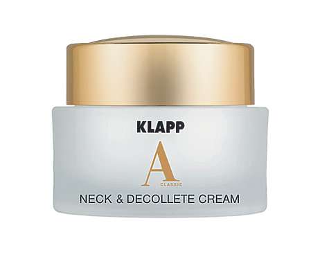 Крем для шеи и зоны декольте A CLASSIC NECK & DEKOLLETE CREAM от KLAPP Cosmetics Gmbh. Фото: материалы пресс-служб. Крем для шеи и зоны декольте A CLASSIC NECK & DEKOLLETE CREAM от KLAPP Cosmetics Gmbh. Фото: материалы пресс-служб.