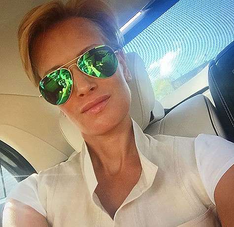 Олеся Судзиловская тоже отрезала свои шикарные волосы. Фото: Instagram.com/olesya_sudzilovskaya.
