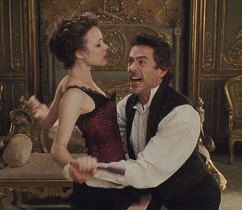 Рэйчел МакАдамс. Кадр из фильма «Шерлок Холмс». Рэйчел МакАдамс. Кадр из фильма «Шерлок Холмс».