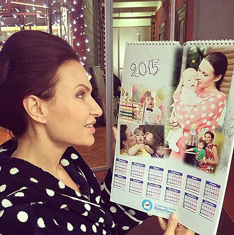 Первый подарок Семе преподнесли в детском садике, напечатав календарь и несколько фотографий-магнитиков. Фото: Instagram.com/bledans.