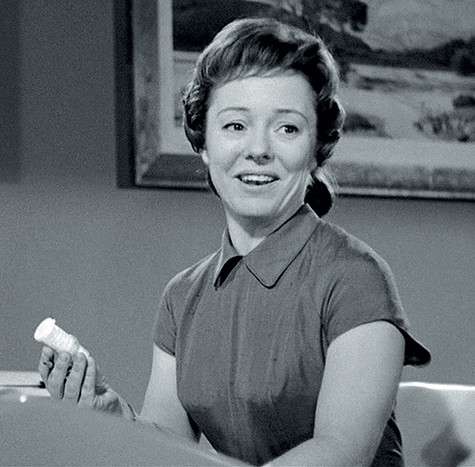 Патриция Хичкок. Кадр из фильма Психо.