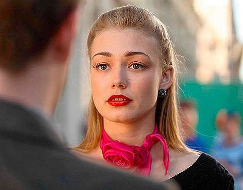 Оксана Ходченкова. Кадр из фильма Стиляги.