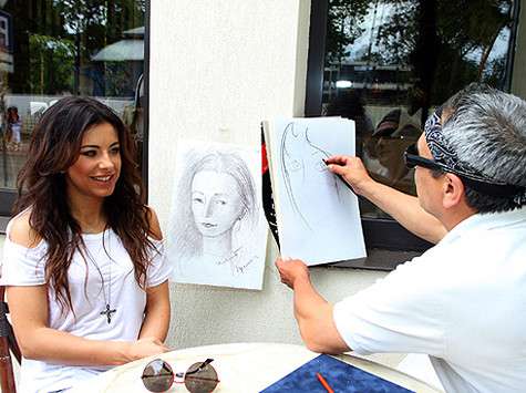Лорак запечатлели молодой и красивой. Фото: Лилия Шарловская.
