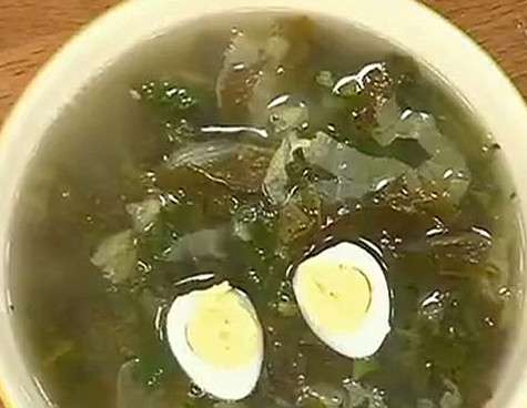 Зеленые щи. Фото: материалы пресс-служб.