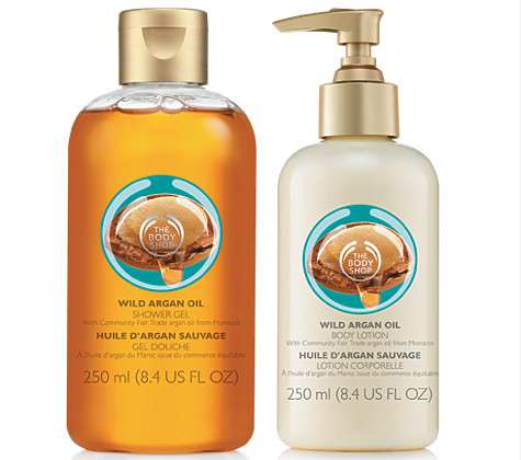 Коллекция средств для тела «Дикая Аргана» от The Body Shop. Фото: материалы пресс-служб.