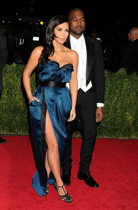Канье Уэст и Ким Кардашьян. Фото: Rex Features/Fotodom.ru.