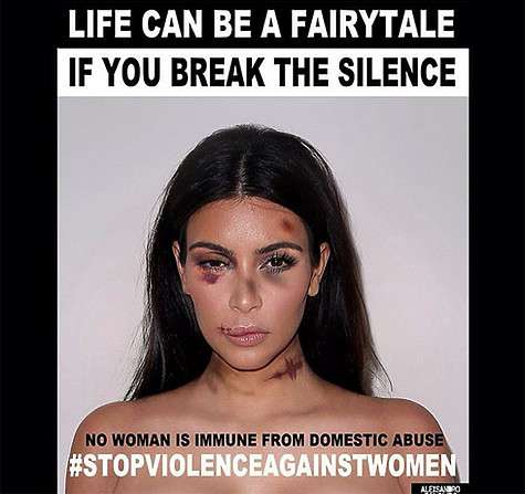 Адвокаты Ким Кардашьян утверждают, что Александро Паломбо не получал разрешение на использование изображения светской львицы в своем социальном арт-проекте. Фото: Instagram.com/alexsandropalombo.