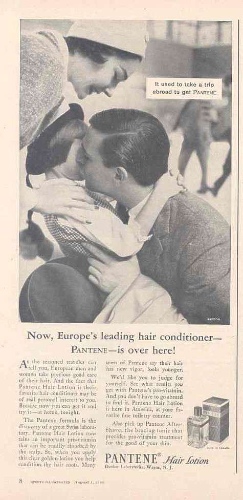 Pantene, 1960 год Pantene, 1960 год