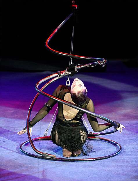 Эльмира Земскова. Фото: www.circusnikulin.ru.