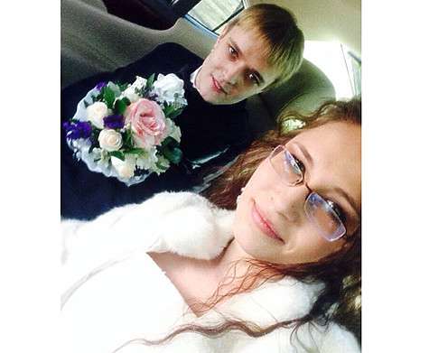 Сергей Зверев-младший и Мария Бикмаева в день своей свадьбы. Фото: Instagram.com/maribikmaeva.