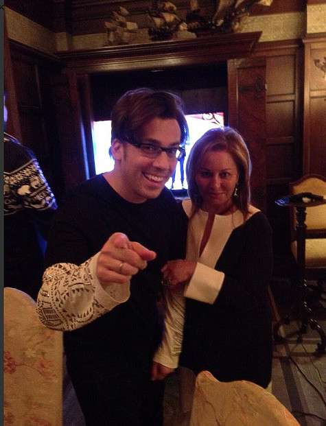 Супруга Буйнова Елена и Максим Галкин. Этот снимок певец в шутку подписал так: «Моя-то, моя!..». Фото: социальные сети