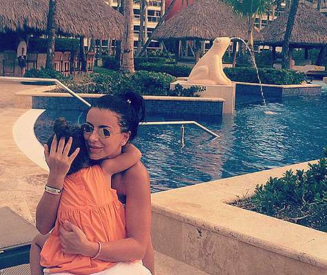 Ани Лорак опубликовала снимок с дочерью Софией. Фото: Instagram.com/anilorak.