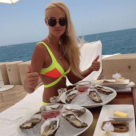 Павел и Мария Погребняк провели медовый месяц в Дубае... Фото: Instagram.com/mariapoga.