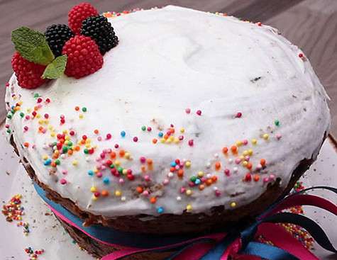 Кулич по-старорусски. Фото: материалы пресс-служб.