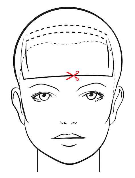 Техника стрижки.