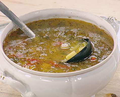 Тыквенно-рыбный суп по рецепту Марии Каллас. Фото: материалы пресс-служб.
