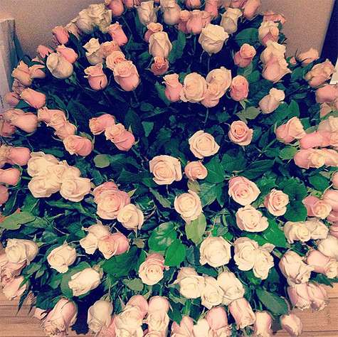 Букет на день рождения Валерии. Фото: Instagram.com.