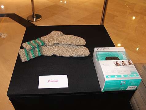 Лот от Мисс Эстонии. Фото: Гертруда Жигарева.