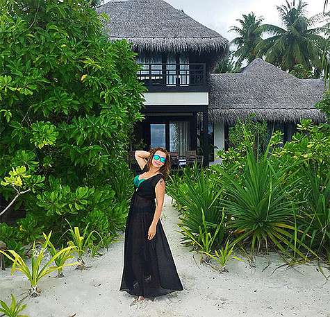 Вилла, в которой остановилась Чехова. Фото: Instagram.com/achekhova.